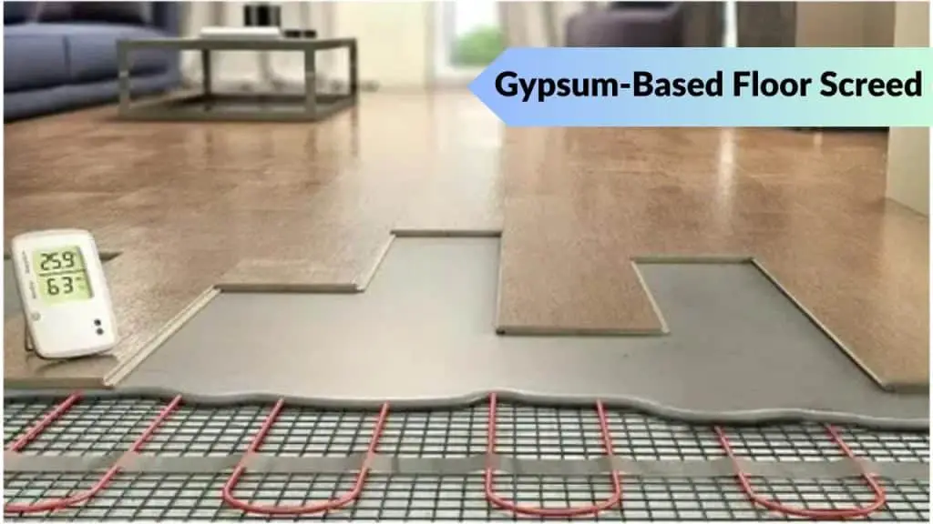 Gypsum compund Floor Screed