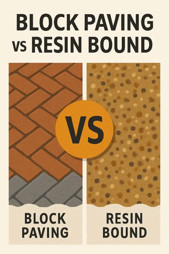 Block Paving vs Resin Bound