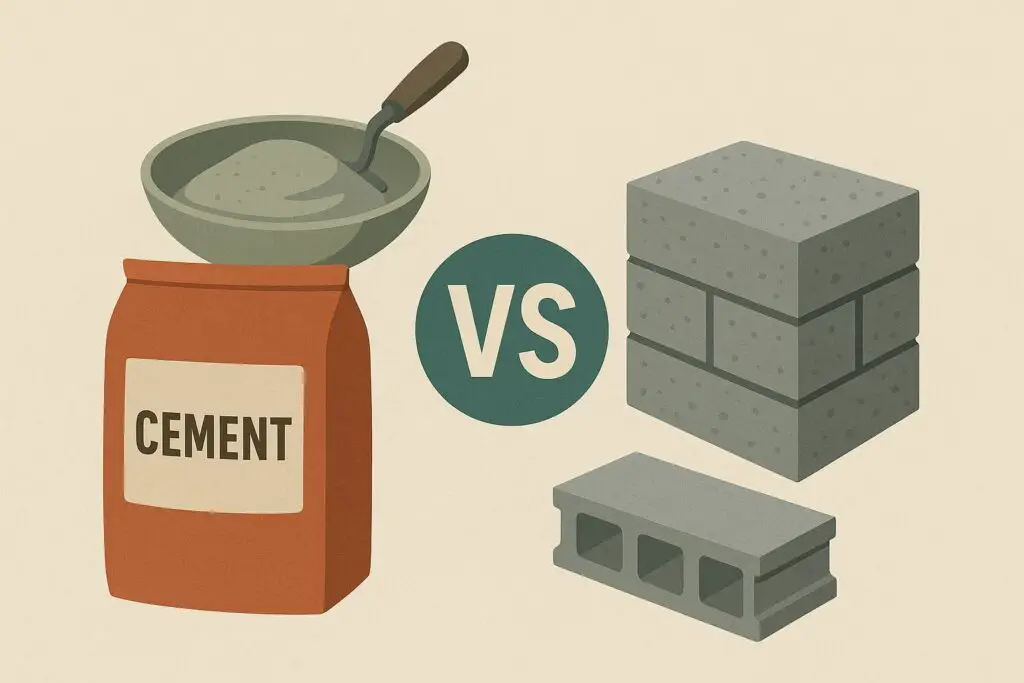 Cement vs Concrete