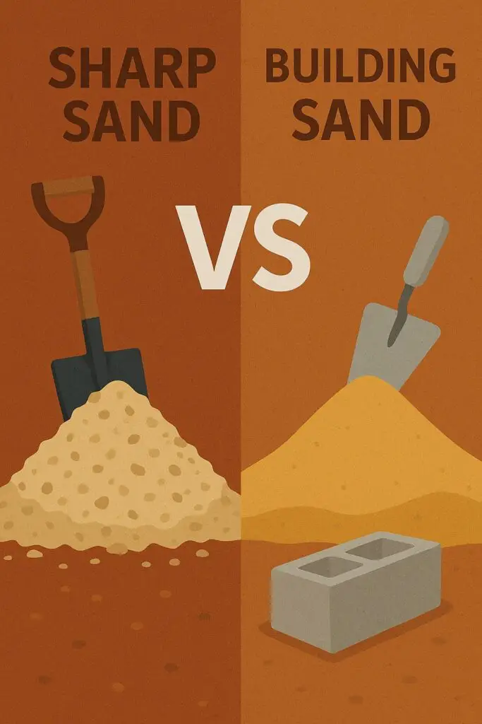 Sharp Sand vs. Building Sand