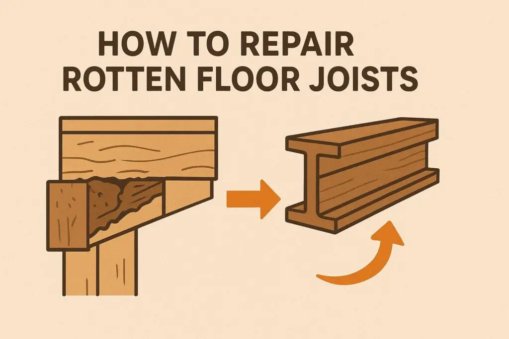 How to Repair Rotten Floor Joists